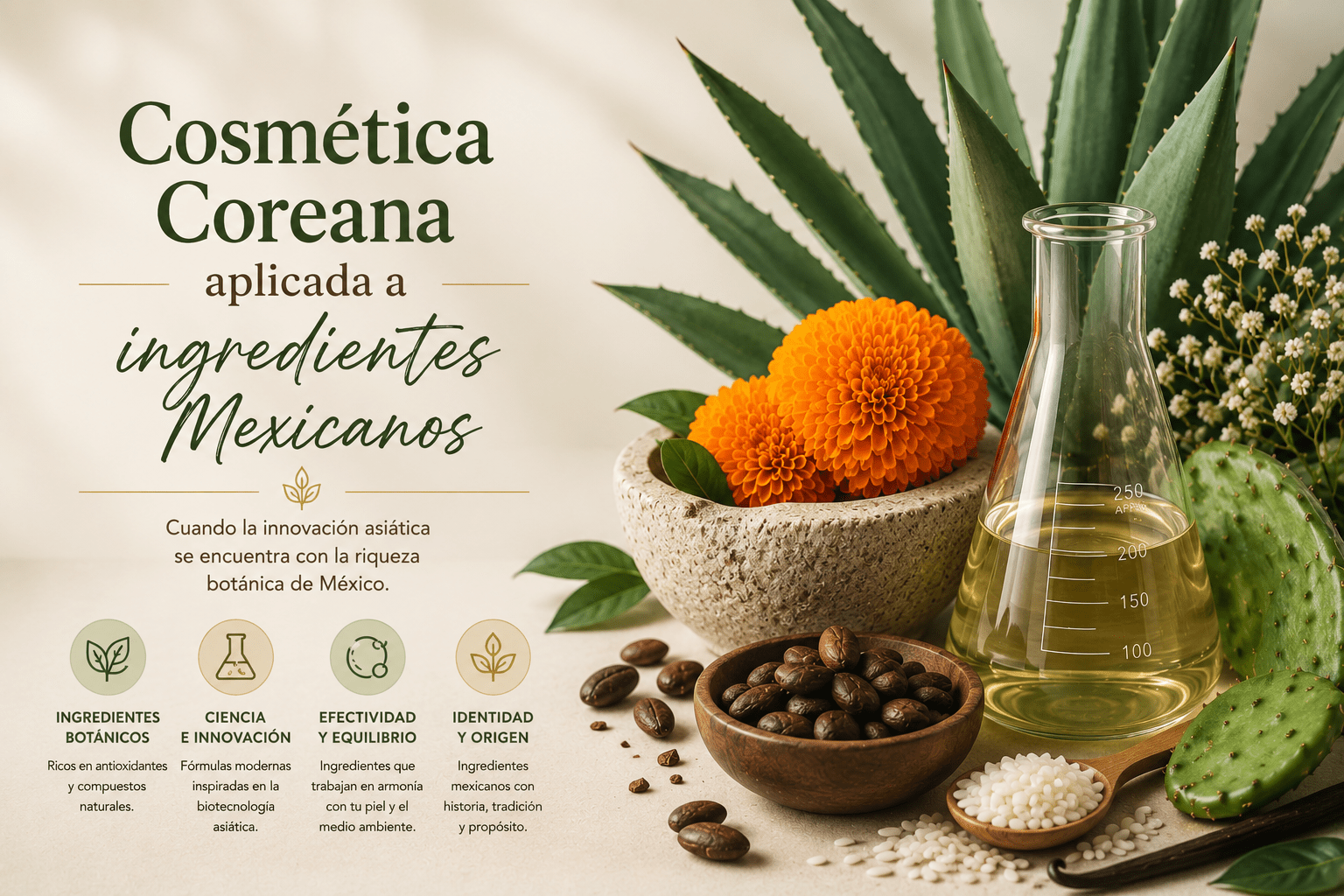 Cosmética Coreana Aplicada a Ingredientes Mexicanos
